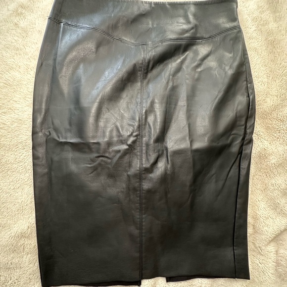 Express Leather Skirt - Picture 2 of 2